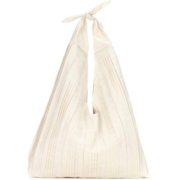 *RARE* Pearl Silk Bindle Bag from The Row NWT - Picture 1 of 6